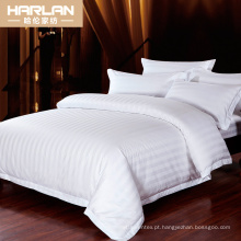 Atacado 220TC King Size Branco Polycotton Liso Duvet Cobertura Para Hotel e Casa